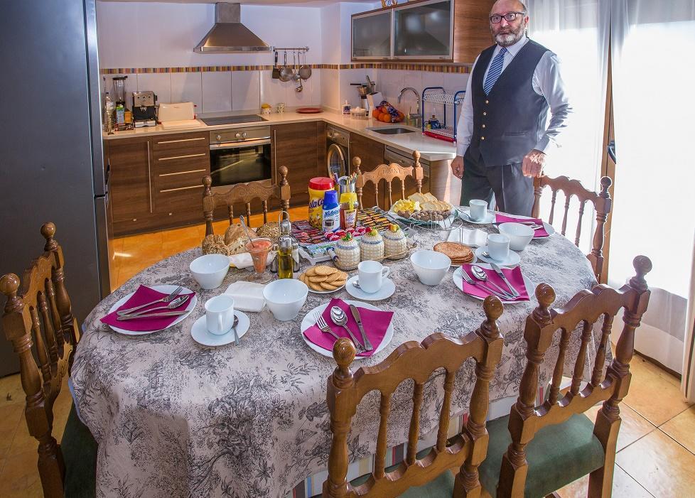 B&B Casa Forcada Enate Buitenkant foto